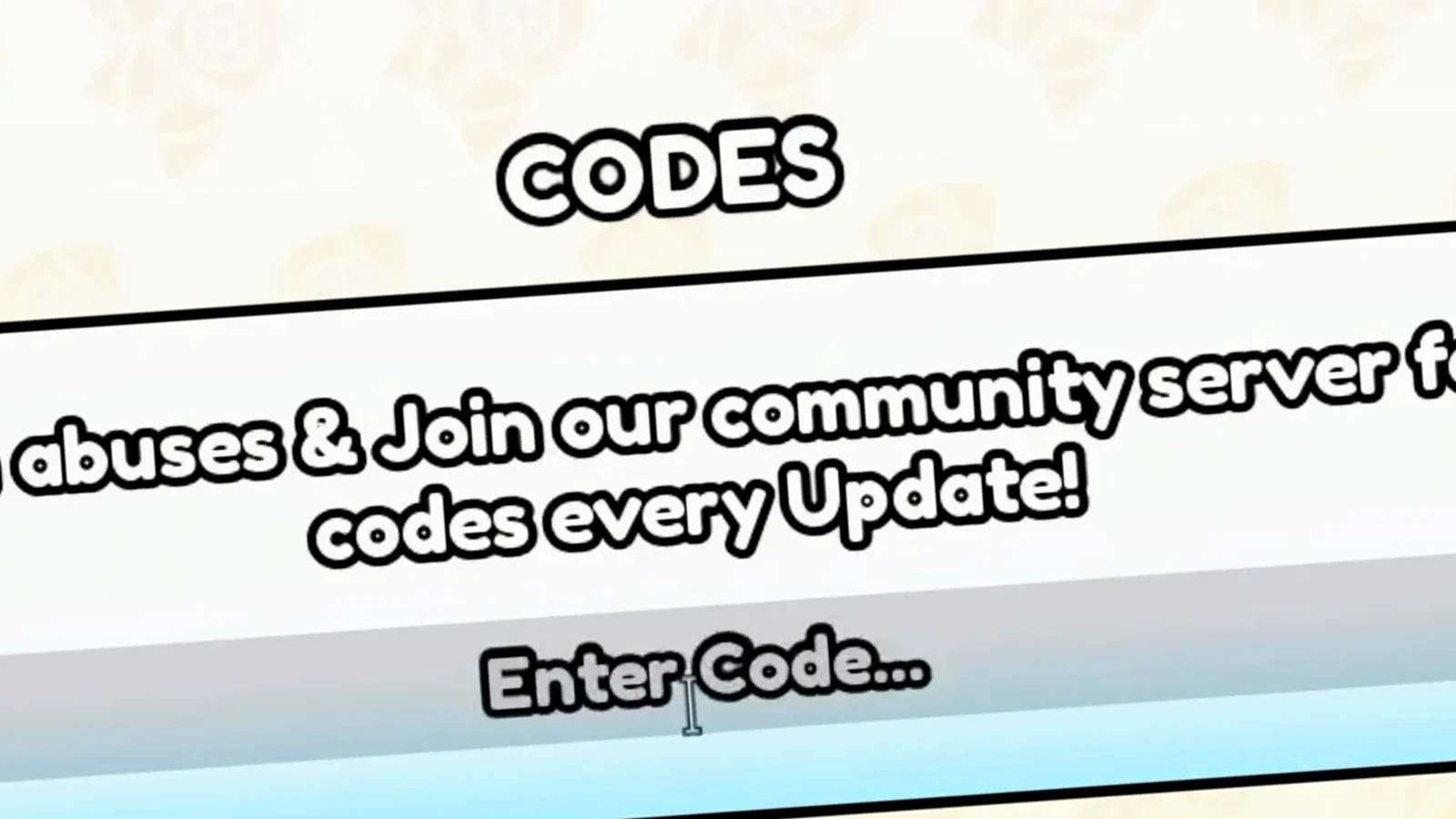 Merge a Nuke Codes panel reset to an empty Enter Code box after a completed redemption.