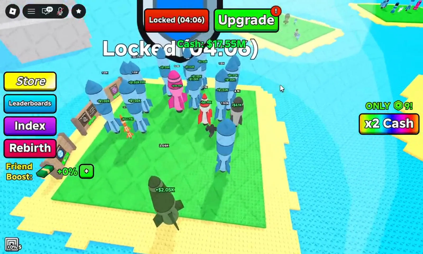Packed Merge a Nuke arsenal of blue, pink and green missiles filling every launch pad on a locked base. Packed Merge a Nuke arsenal of blue, pink and green missiles filling every launch pad on a locked base.