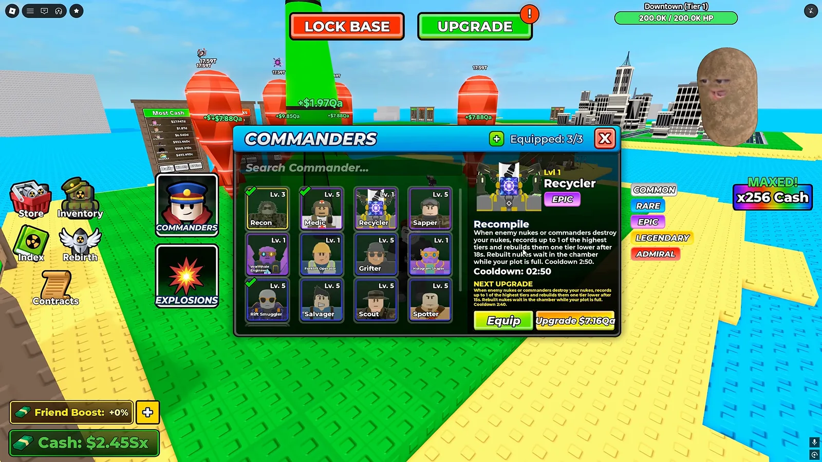 The Merge a Nuke Volcano Event banner reading Hit the weak points to earn Lava Splash and Find a Volcano Nuke to unlock the Magma Mutation. The Merge a Nuke Volcano Event banner reading Hit the weak points to earn Lava Splash and Find a Volcano Nuke to unlock the Magma Mutation.