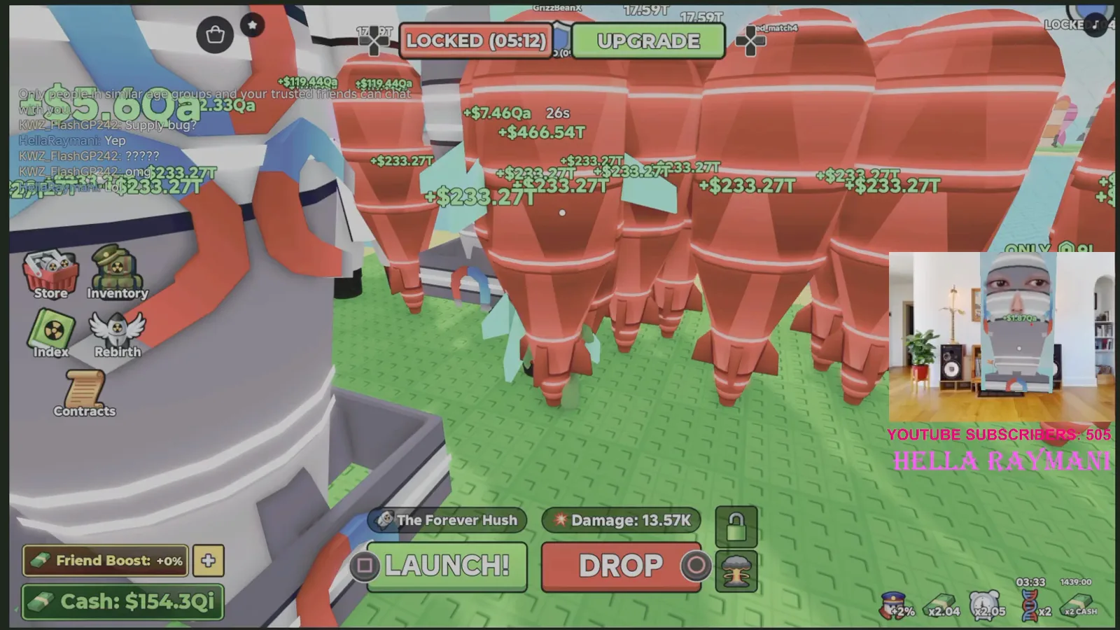 Volcano event in progress after it started. Volcano event in progress after it started.